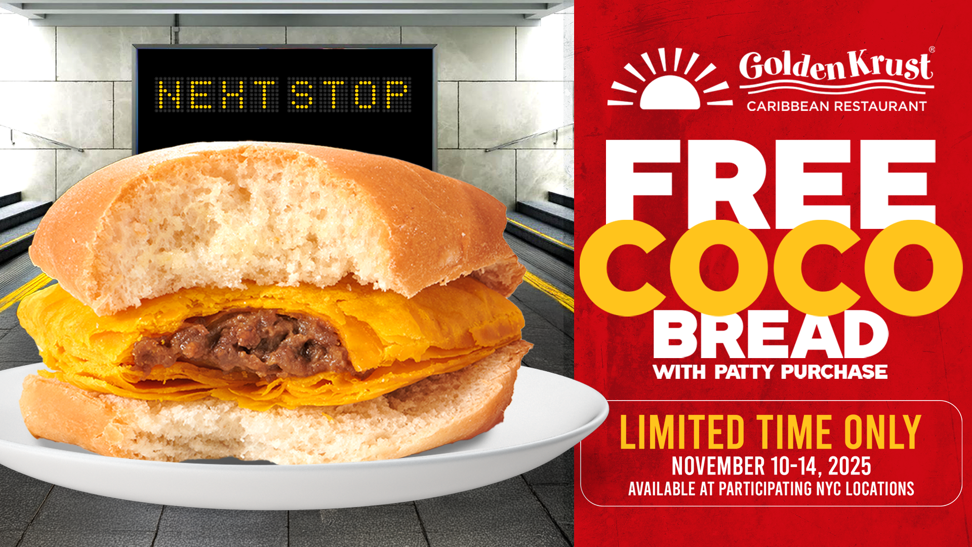 MTA Partners With Golden Krust to Promote End of the Metro Card