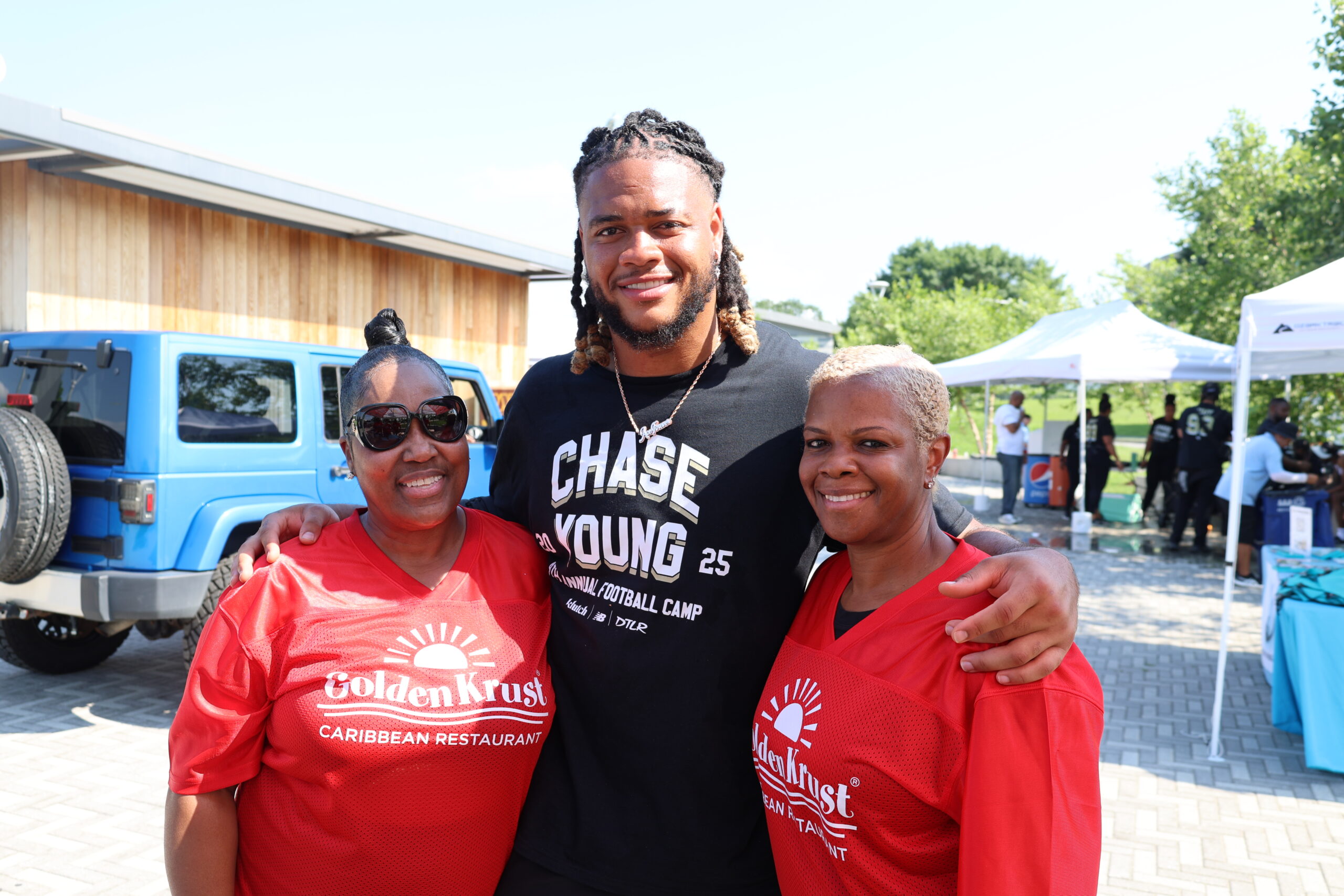 Maryland Franchisees Feed Chase Young Football Campers