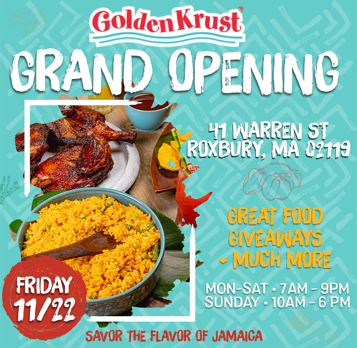 New Golden Krust Restaurant Now Open in Roxbury, MA