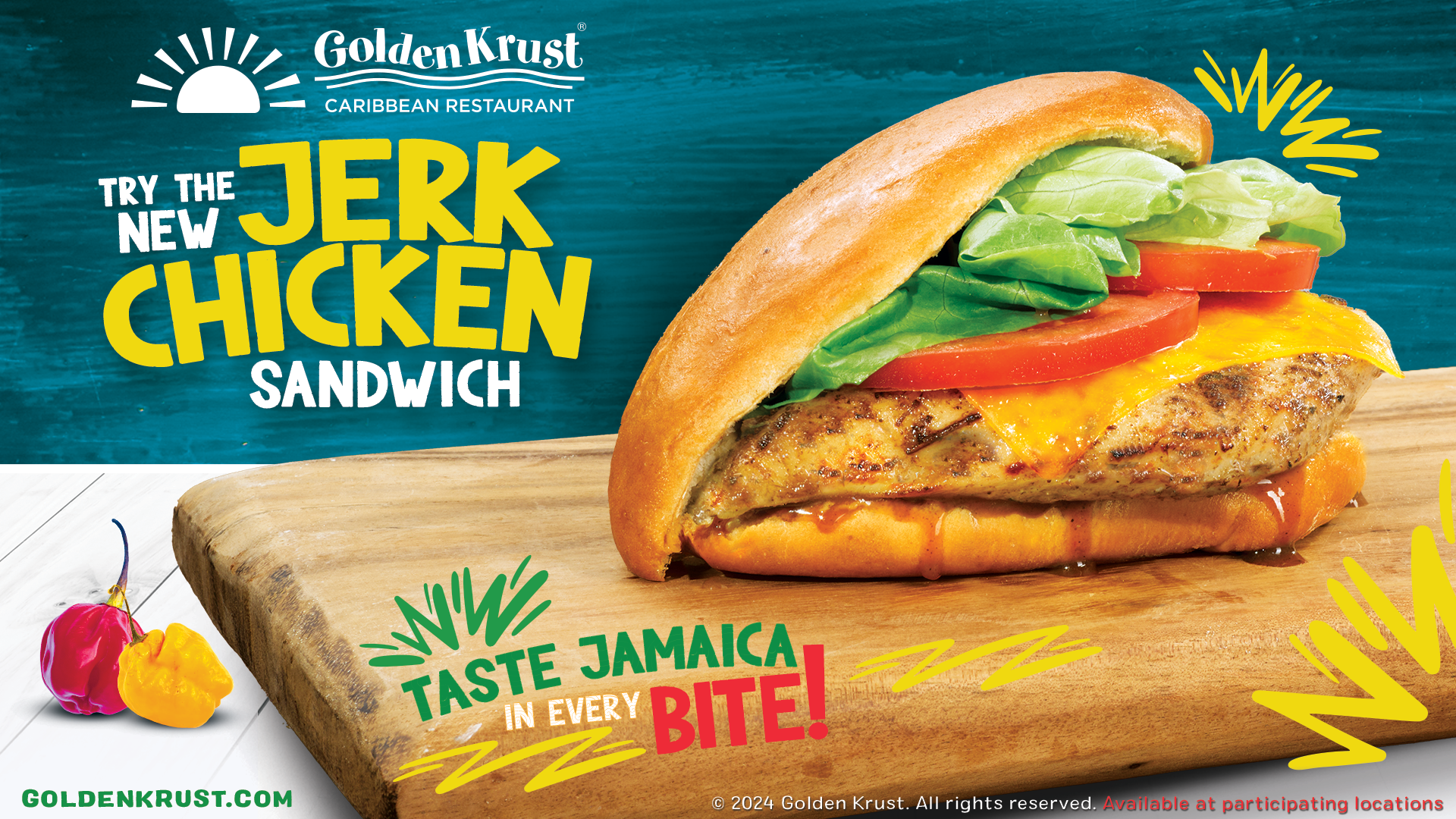 New Jerk Chicken Sandwich