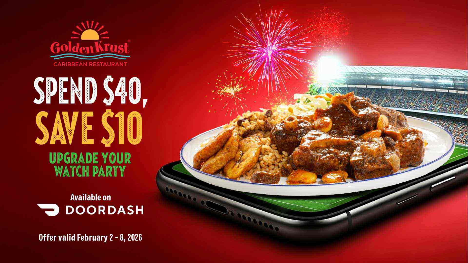 Save $10 When You Spend $40 on DoorDash