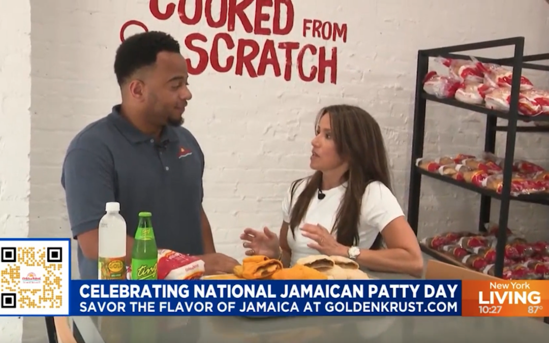 Pix 11 Stops By New Bronx Golden Krust for National Jamaican Patty Day