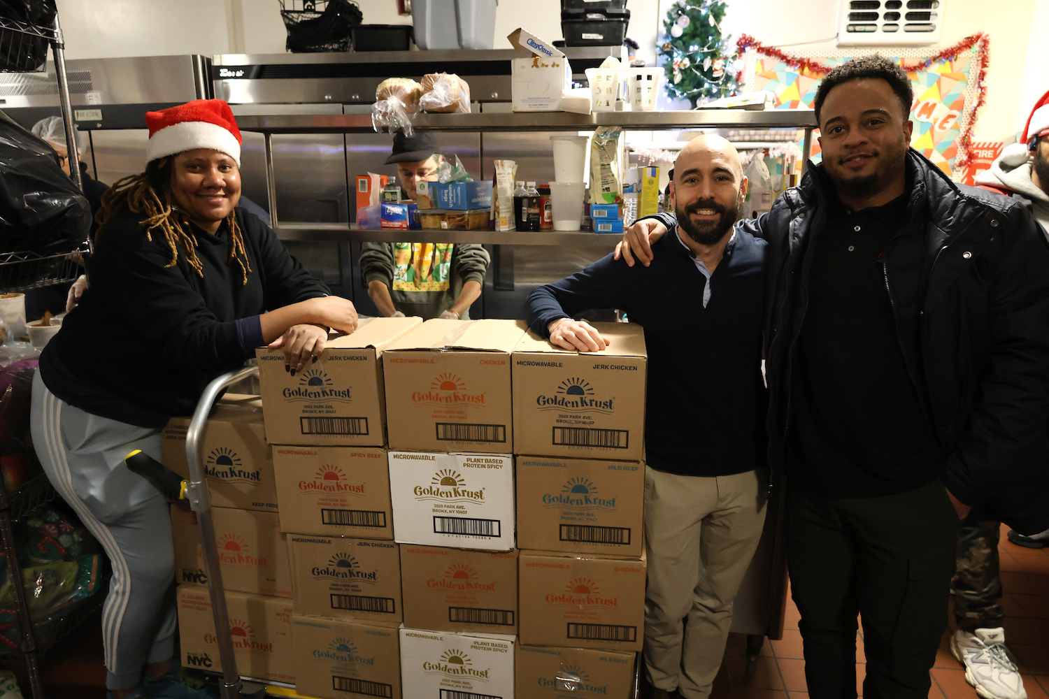 Golden Krust Donates 500 Patties to Community Help in Park Slope